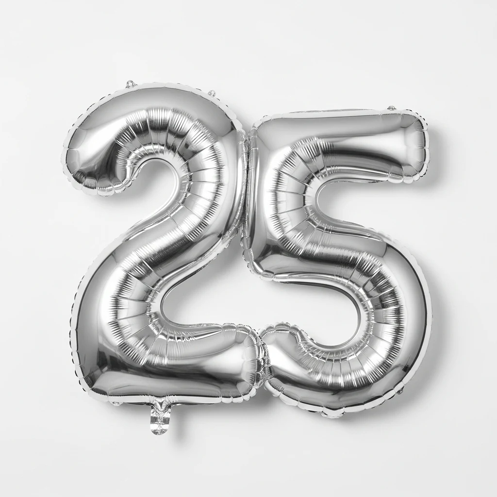 Amscan foil number balloons set image 2