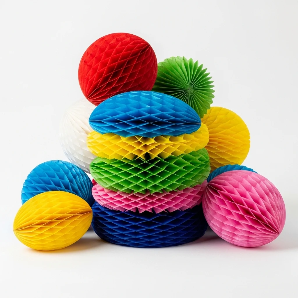 Amscan honeycomb paper decorations