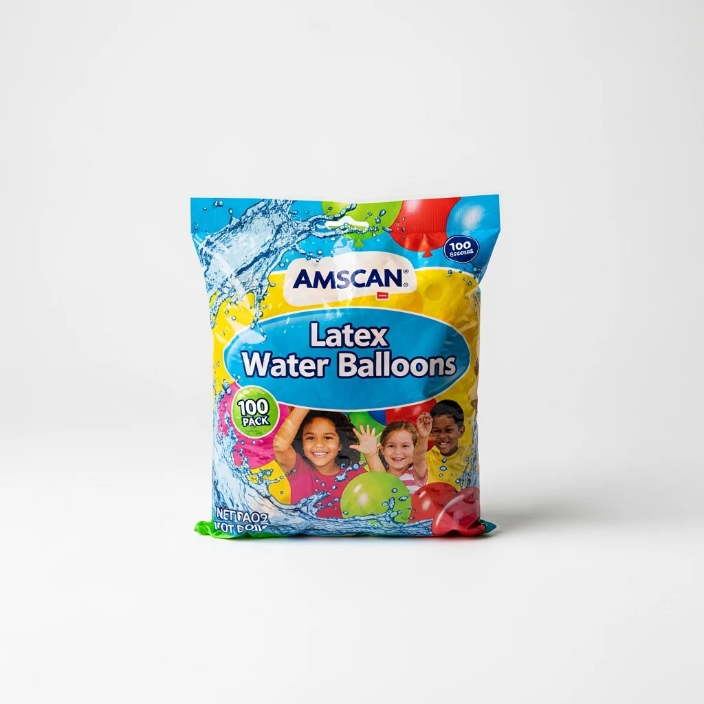 Amscan latex water balloons pack image 2