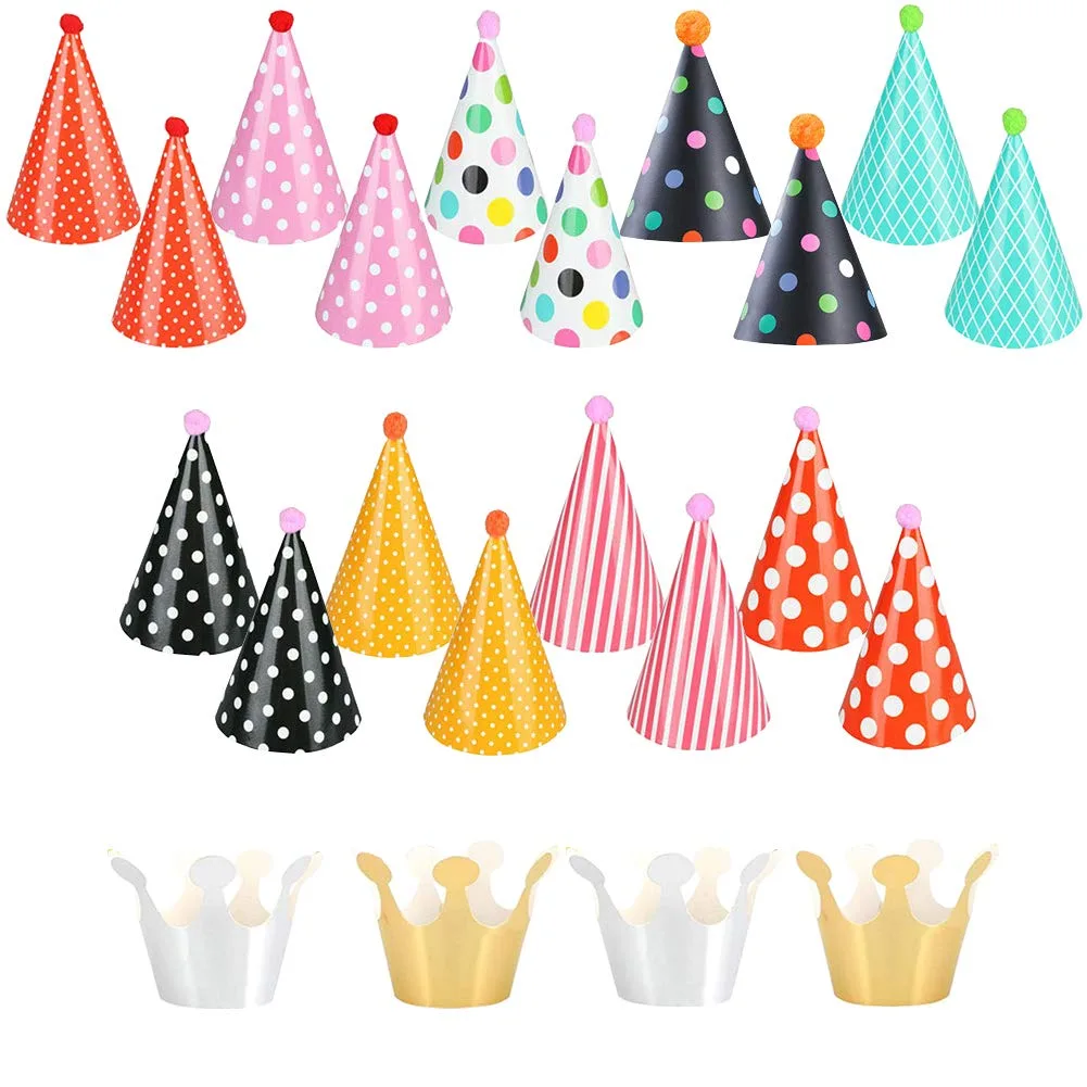Amscan paper party hat cone image 3