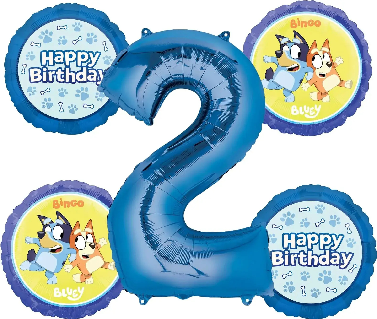 Anagram birthday foil balloon bouquet image 3