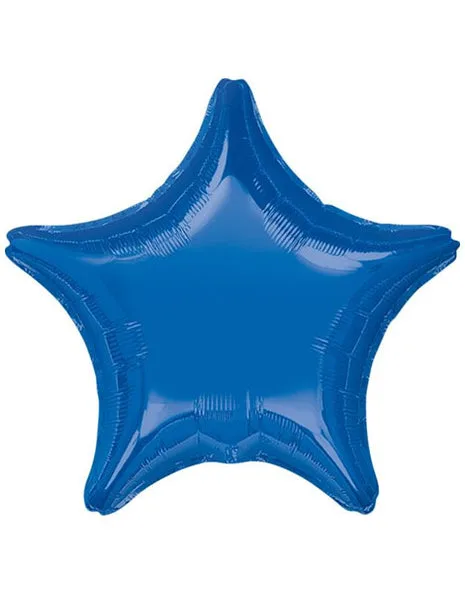 Anagram jumbo star foil balloon image 3