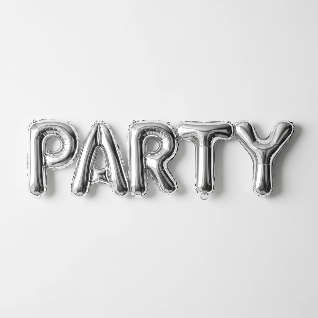 Anagram Mylar shape balloon