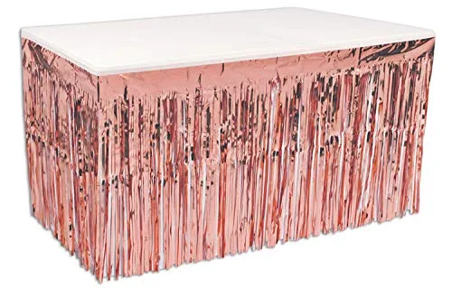 Beistle foil fringe table skirt image 2
