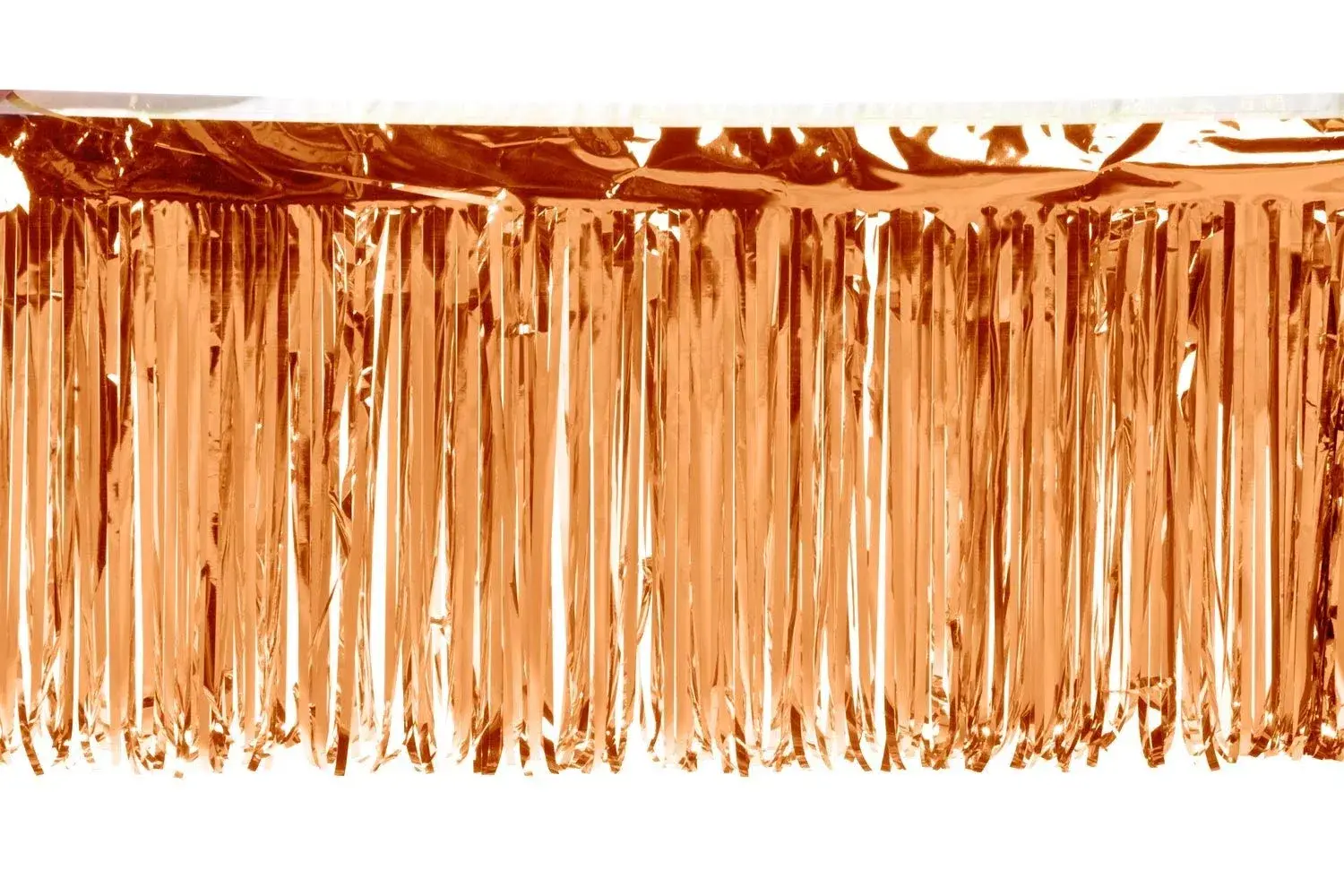 Beistle metallic fringe curtain