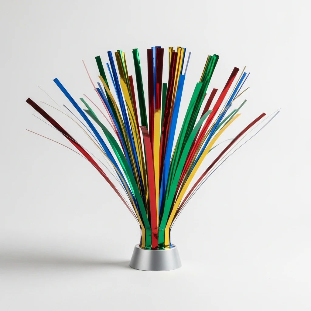 Beistle metallic table centerpiece