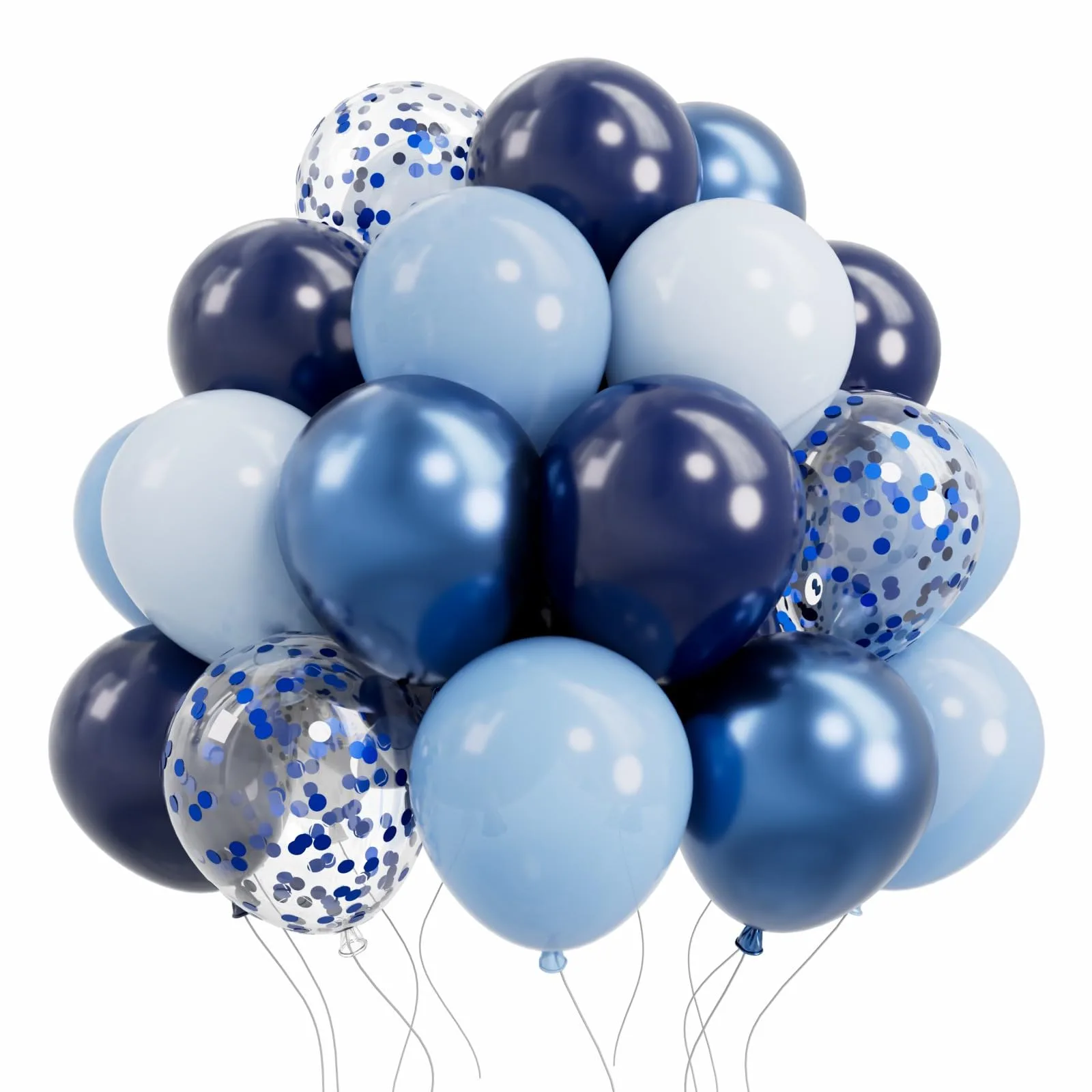 FECEDY confetti latex balloon mix