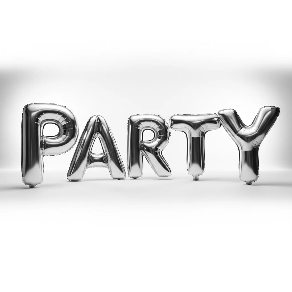 FECEDY giant letter balloons