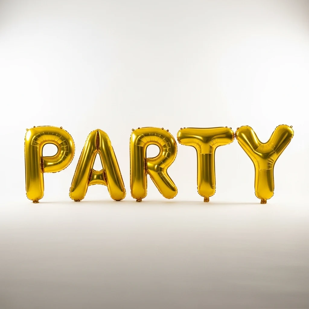 FECEDY giant letter balloons image 3