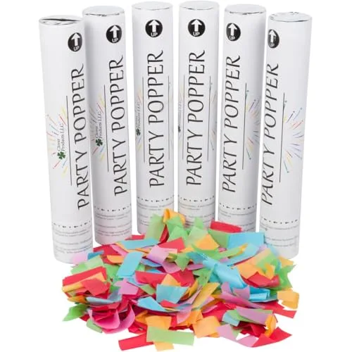GREMAG party popper confetti set