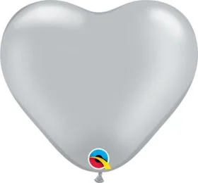 Qualatex heart shaped latex balloon image 2