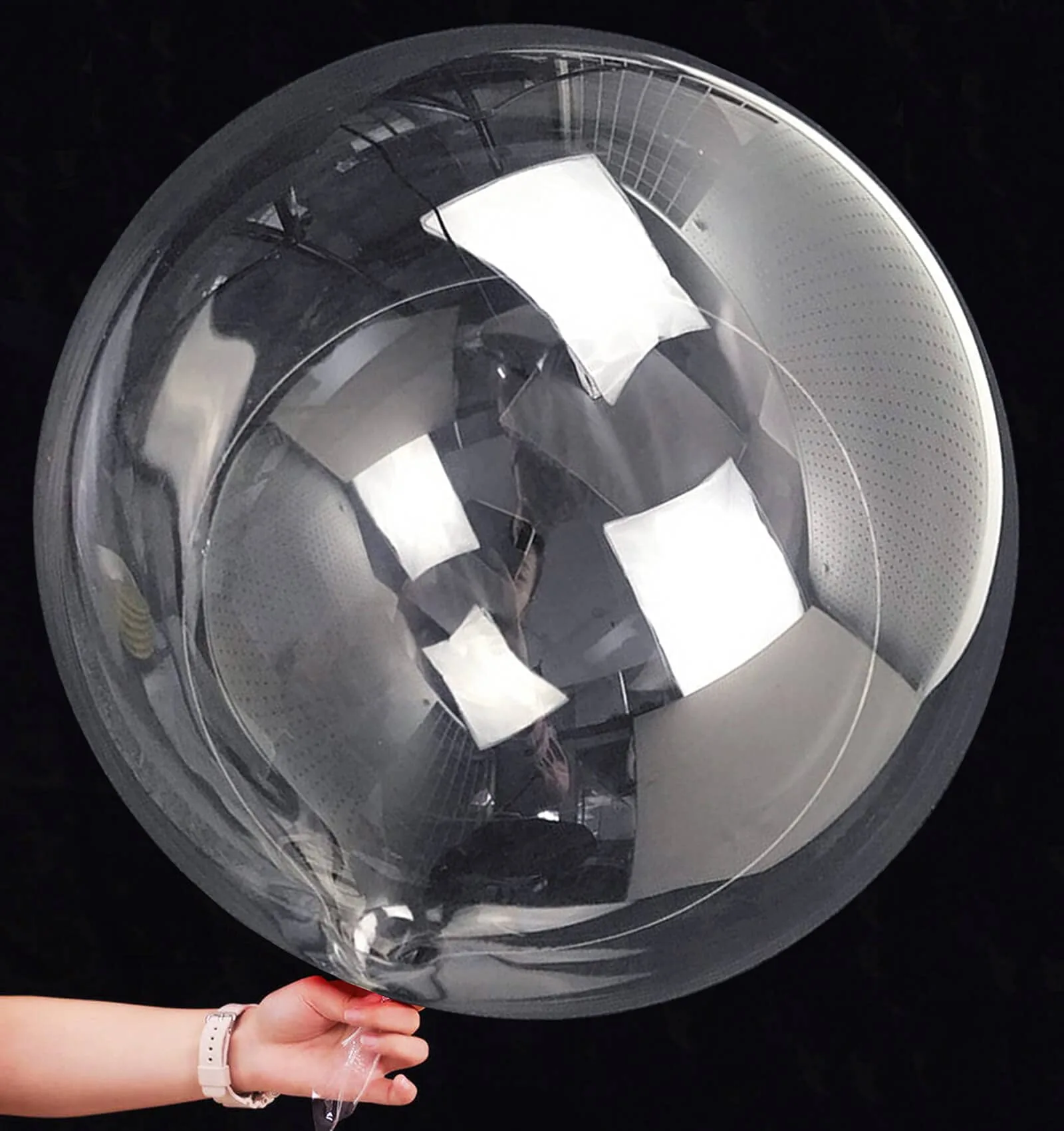 RUBFAC bobo clear transparent balloon image 2