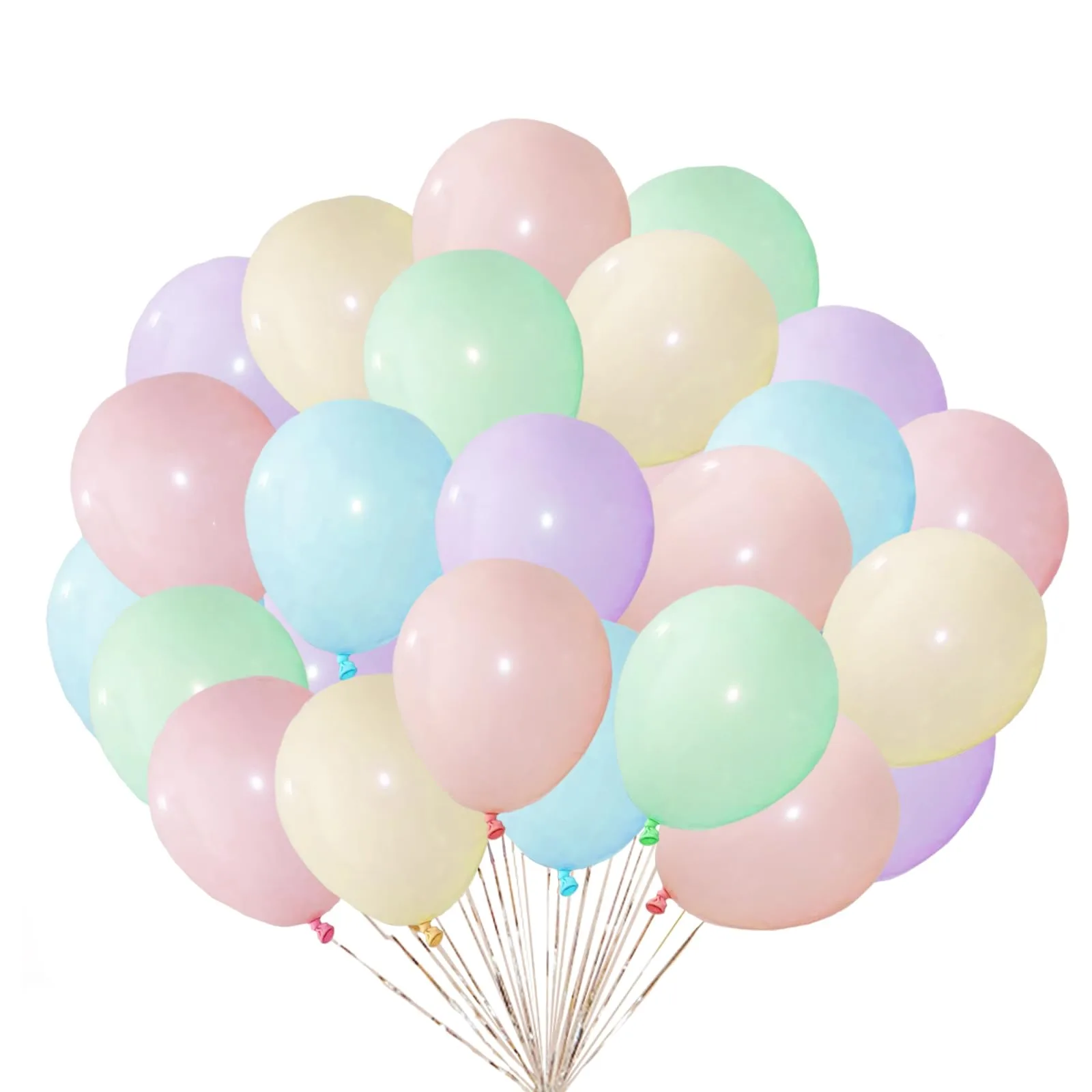 RUBFAC pastel macaron latex balloons