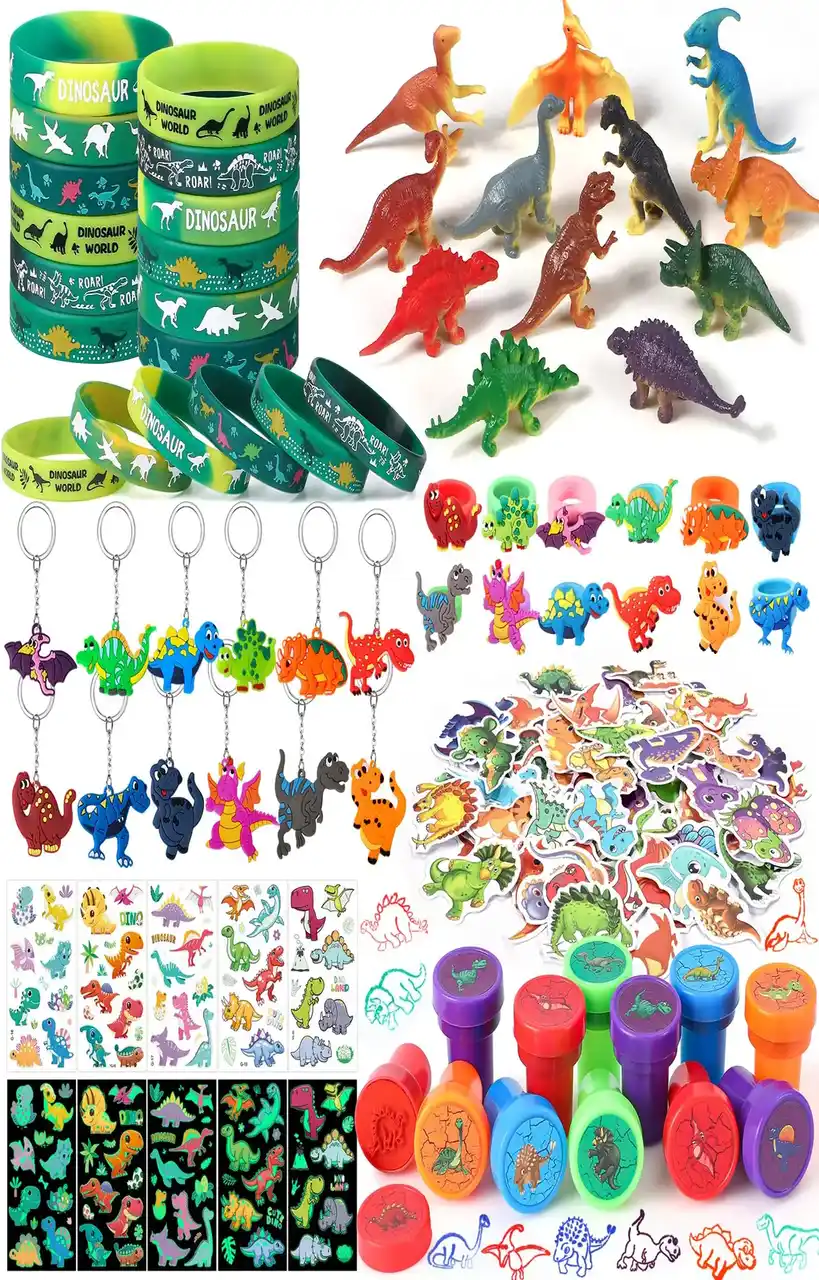 TINYMILLS dinosaur party favor set image 3