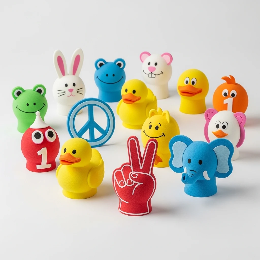 TUPARKA foam finger puppet toys image 2