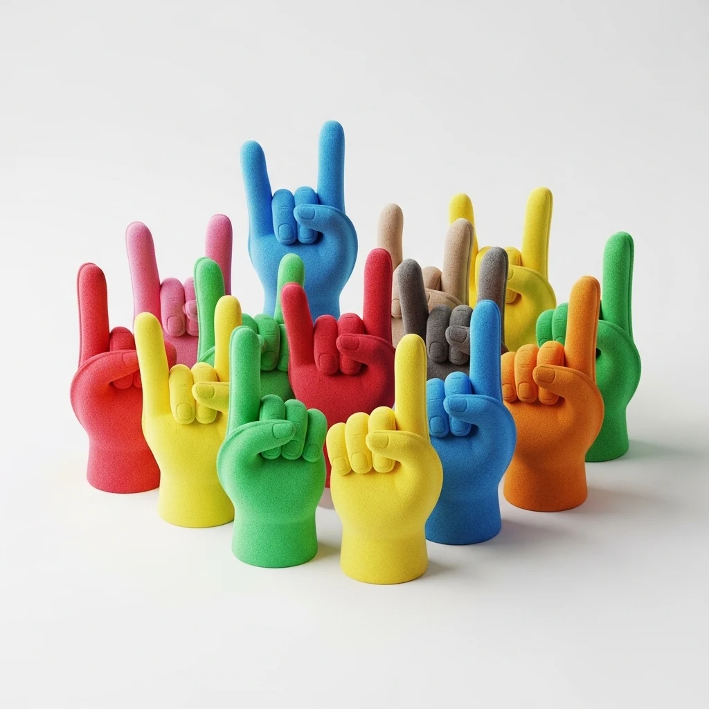 TUPARKA foam finger puppet toys image 3