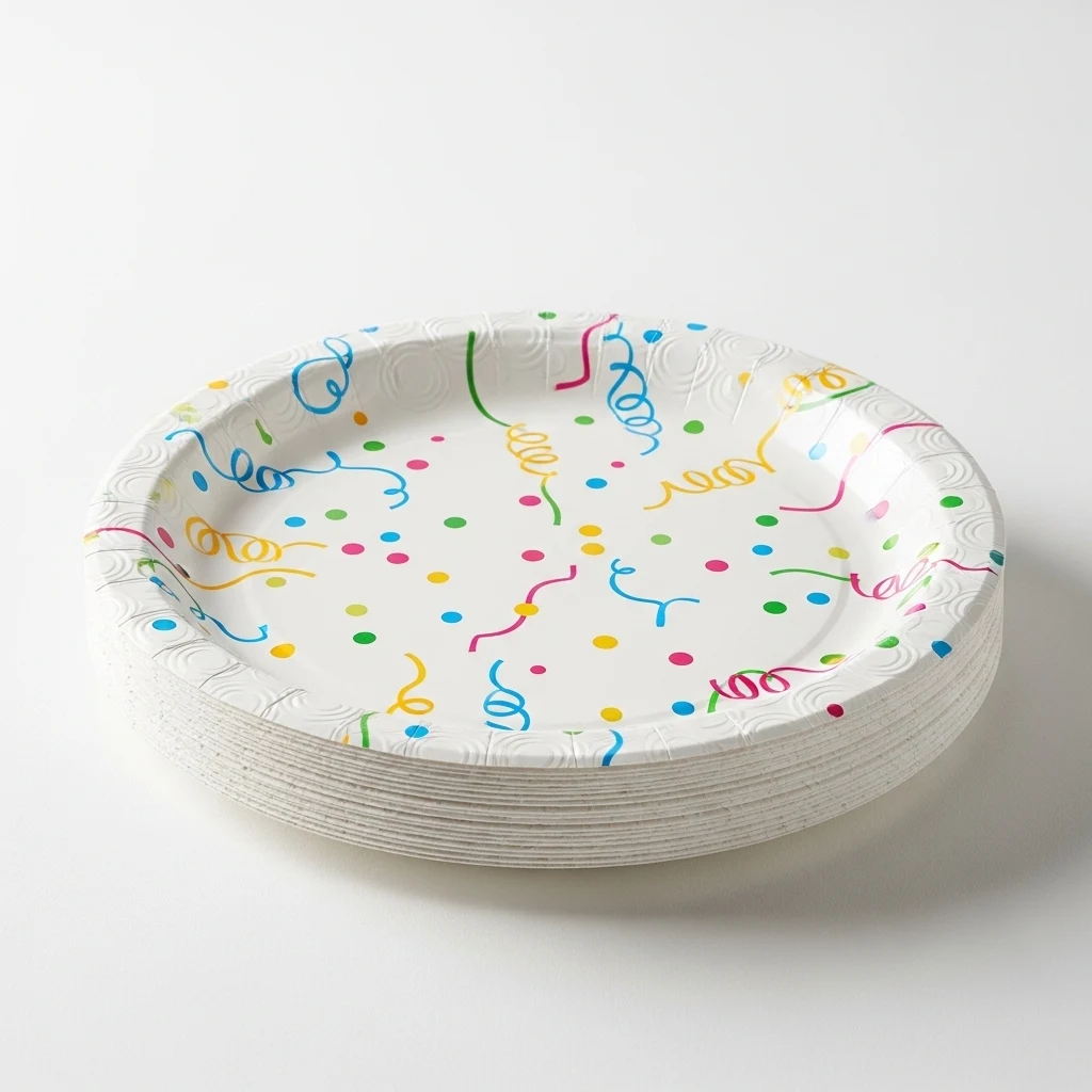 Unique Industries paper party plates