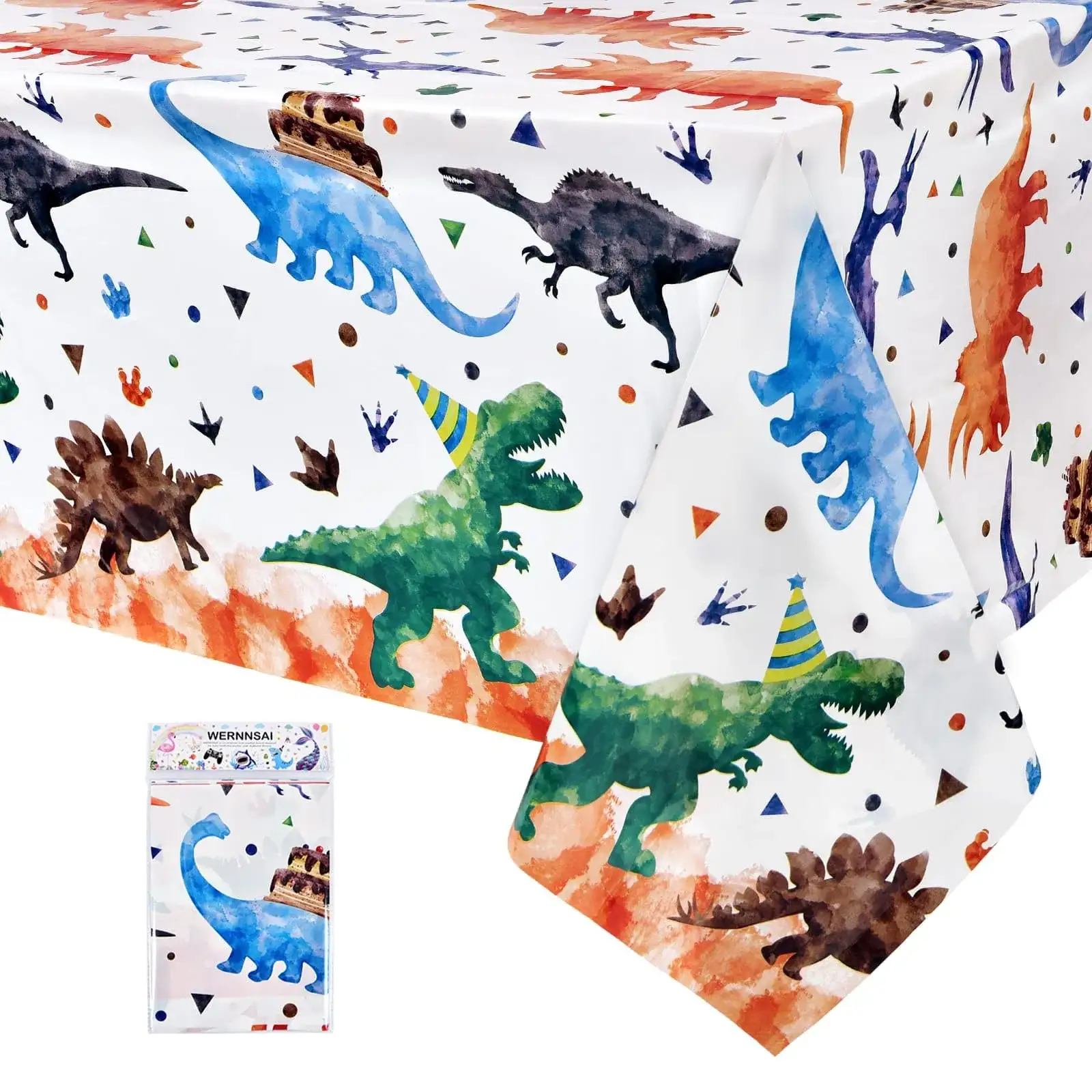 WERNNSAI unicorn party tableware set image 2